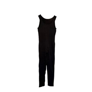 NWT Women's TOB Stretch Unitard Jumpsuit Size M Black